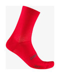 CASTELLI Klassische Fahrradsocken - ESPRESSO 2 - Rot