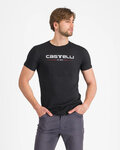 CASTELLI Kurzarm Fahrrad-Shirt - CASTELLI '76 - Schwarz