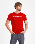CASTELLI Kurzarm Fahrrad-Shirt - CASTELLI '76 - Rot