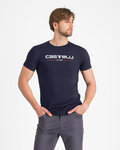 CASTELLI Kurzarm Fahrrad-Shirt - CASTELLI '76 - Blau
