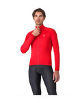 CASTELLI Fahrrad-Thermojacke - COMPETIZIONE - Rot