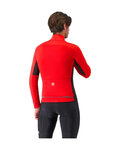 CASTELLI Fahrrad-Thermojacke - ENTRATA 2 - Rot