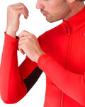 CASTELLI Fahrrad-Thermojacke - ENTRATA 2 - Rot