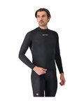 CASTELLI Langarm Fahrrad-Shirt - FLANDERS 2 LONG - Schwarz