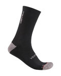 CASTELLI Klassische Fahrradsocken - VENTI SOFT MERINO - Schwarz