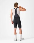 CASTELLI Kurze Fahrradhose mit Trägern - ENDURANCE 4 - Schwarz
