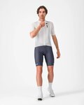 CASTELLI Kurze Fahrradhose mit Trägern - COMPETIZIONE 2 KIT - Blau