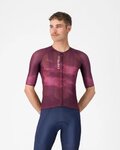 CASTELLI Kurzarm Fahrradtrikot - CLIMBER'S A/C - bordeaux