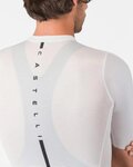CASTELLI Kurzarm Fahrradtrikot - DRITTONE LOGO - Weiß
