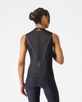 CASTELLI Ärmelloses Fahrradtrikot - ANIMA FLOW - Schwarz