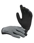 IXS Langfinger-Fahrradhandschuhe - CARVE - Grau/Schwarz