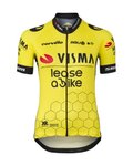 AGU Kurzarm Fahrradtrikot - REPLICA VISMA | LEASE A BIKE W 2024 - Gelb/Schwarz
