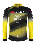 RAPIDGEAR Langarm Fahrradtrikot für den Sommer - VISMA TDF25 REPLICA JERSEY - Gelb/Schwarz