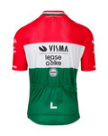 RAPIDGEAR Kurzarm Fahrradtrikot - REPLICA VISMA HUNGARIAN CHAMP 2025 - Rot/Weiß/Grün