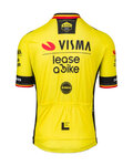 RAPIDGEAR Kurzarm Fahrradtrikot - TEAM VISMA BELGIUM CHAMPION 2025 - Gelb