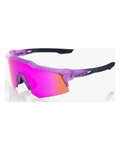 100% SPEEDLAB Fahrradsonnenbrille - SPEEDCRAFT XS TOYOKO - Lila/Schwarz