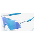 100% SPEEDLAB Fahrradsonnenbrille - AEROCRAFT - Blau/Weiß