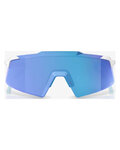 100% SPEEDLAB Fahrradsonnenbrille - AEROCRAFT - Blau/Weiß