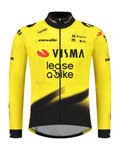 RAPIDGEAR Langarm Fahrradtrikot für den Sommer - REPLICA VISMA 2026 - Gelb/Schwarz