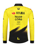 RAPIDGEAR Langarm Fahrradtrikot für den Sommer - REPLICA VISMA 2026 - Gelb/Schwarz