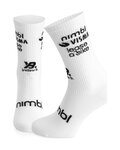 RAPIDGEAR Klassische Fahrradsocken - REPLICA VISMA 2026 - Weiß