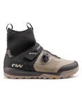 NORTHWAVE Fahrradschuhe - KINGROCK PLUS GTX - Schwarz/Braun