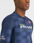 CASTELLI Kurzarm Fahrradtrikot - #GIRO107 STELVIO - Blau