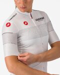 CASTELLI Kurzarm Fahrradtrikot - #GIRO107 COMPETIZIONE W - Weiß