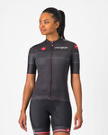 CASTELLI Kurzarm Fahrradtrikot - #GIRO107 COMPETIZIONE W - Schwarz