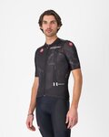 CASTELLI Kurzarm Fahrradtrikot - GIRO 108 COMPETIZIONE 3 - Schwarz