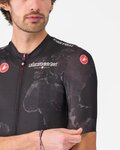 CASTELLI Kurzarm Fahrradtrikot - GIRO 108 COMPETIZIONE 3 - Schwarz