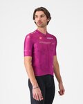 CASTELLI Kurzarm Fahrradtrikot - GIRO 108 COMPETIZIONE 3 - Lila
