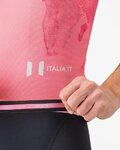 CASTELLI Kurzarm Fahrradtrikot - GIRO 108 COMPETIZIONE 3 - Rosa