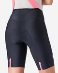 CASTELLI Kurze Fahrradhose mit Trägern - GIRO PRIMA 2 DT W - Schwarz