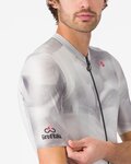 CASTELLI Kurzarm Fahrradtrikot - GIRO ESPRESSO - Grau