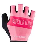 CASTELLI Fingerlose Fahrradhandschuhe - GIRO 3 - Rosa