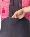 CASTELLI Kurze Fahrradhose mit Trägern - GIRO TROFEO 2 - Grau