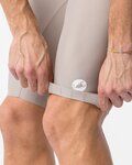 CASTELLI Kurze Fahrradhose mit Trägern - GIRO TROFEO 2 - Beige