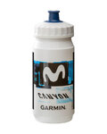 TACX Fahrrad-Wasserflasche - MOVISTAR 2025 - Weiß/Schwarz