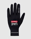 PISSEI Langfinger-Fahrradhandschuhe - UAE TEAM EMIRATES 2024 - Schwarz