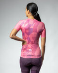 ALÉ Kurzarm Fahrradtrikot - PRAGMA ENJOY W - Rosa
