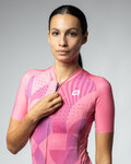 ALÉ Kurzarm Fahrradtrikot - PRAGMA ENJOY W - Rosa
