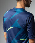 ALÉ Kurzarm Fahrradtrikot - OFF ROAD OMEGA - Blau