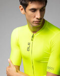 ALÉ Kurzarm Fahrradtrikot - PRAGMA COLOR BLOCK - Gelb