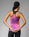 ALÉ Ärmelloses Fahrradtrikot - AURORA PRAGMA - Rosa/Lila