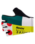 SANTINI Fingerlose Fahrradhandschuhe - TDF COMBO - mehrfarbig