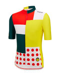 SANTINI Kurzarm Fahrradtrikot - TDF COMBO - mehrfarbig
