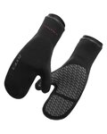 ZONE3 Langfinger-Fahrradhandschuhe - THERMO MITTS  - Schwarz