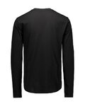 POC Langarm Fahrrad-Shirt - TEE LS - Schwarz