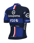 ALÉ Kurzarm Fahrradtrikot - GROUPAMA FDJ 2025 - Blau